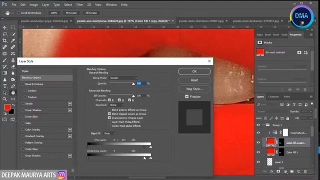 Color Grading in Photoshop #16 II PHOTO EDITING TUTORIAL II DEEPAK MAURYA ARTS II смотреть онлайн