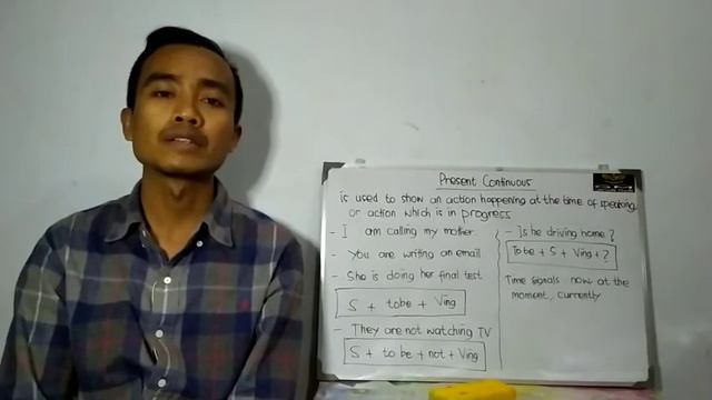 Present Continuous Tense смотреть онлайн