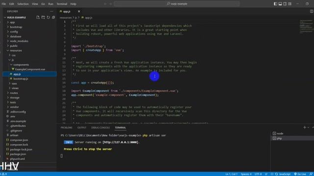 How to install vuejs in laravel step by step смотреть онлайн