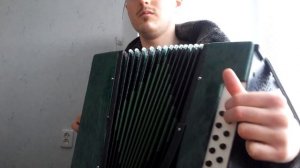 Мелодия для начинающих 2 аккорда. Гармонь.