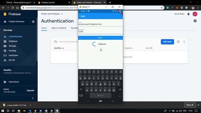 Fixing Bugs | Flutter and Firebase Auth | Create Flutter App with Google Firebase | Part 4 смотреть онлайн