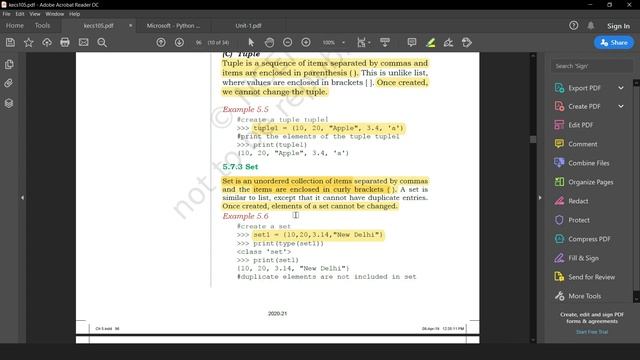 Day- 4|Data Structures in Python| List|Tuple|Dictionary|Sets| Python Tutorials for Class-11/12 Hind смотреть онлайн
