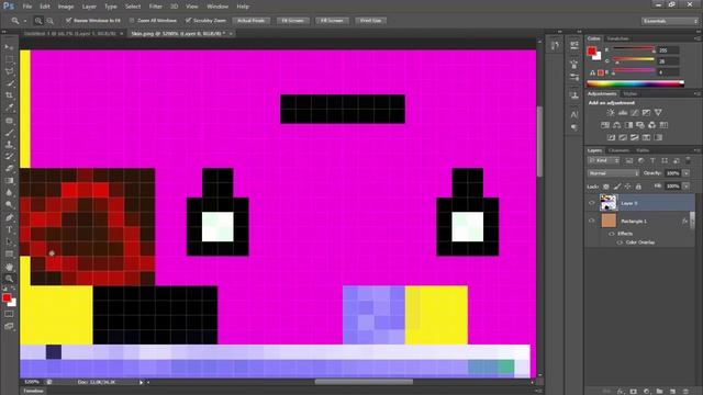 How to make your own minecraft skin on photoshop or paint net смотреть онлайн