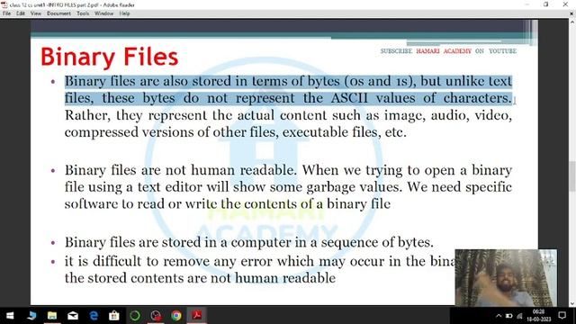 INTRODUCTION TO FILES | TEXT,BINARY & CSV FILE | ABSOLUTE AND RELATIVE PATHS | CLASS 12 CS CUET смотреть онлайн