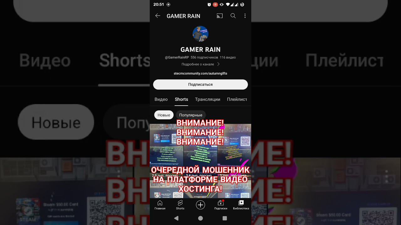 ОЧЕРЕДНОЙ МОШЕННИК НА ПЛАТФОРМЕ ВИДЕО ХОСТИНГА! смотреть онлайн