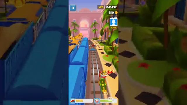 Subway surf game play by a noob player смотреть онлайн