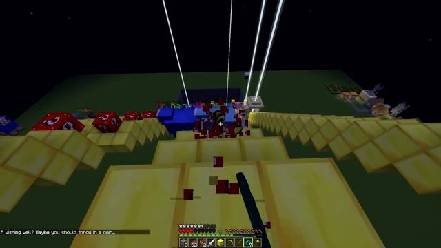 Minecraft: LUCKY BLOCKS RED STAIRCASE RACE MINI-GAME! (PVP Challenge) смотреть онлайн