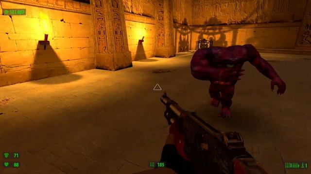 Serious Sam HD: The First Encounter. Песчаный Каньон. Серьезная сложность.