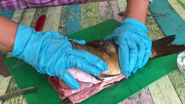 Рецепт Гефилте Фиш. Фаршированная Рыба. смотреть онлайн