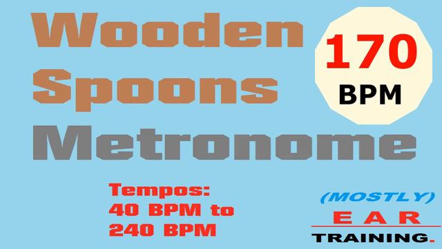 Wooden Spoons Metronome: 170 BPM смотреть онлайн