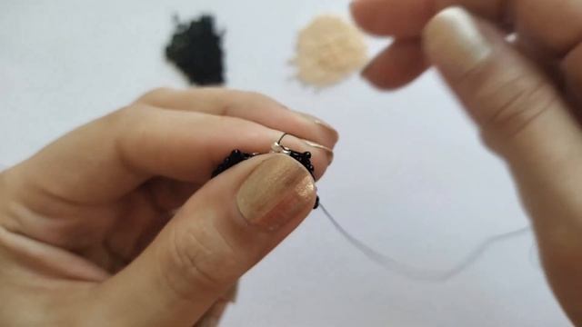 beaded earrings tutorial for beginners with double brick stitch, beaded moon earrings смотреть онлайн