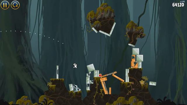 Angry Birds Star Wars. Path of Jedi. 3 star Walkthrough 3-9 level смотреть онлайн