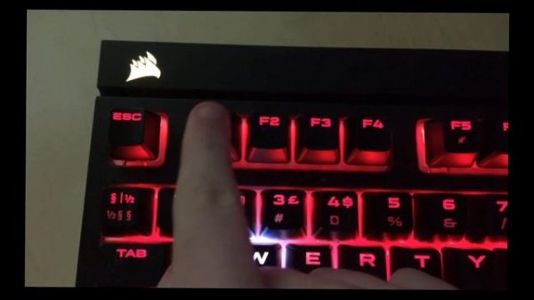 How to fix scroll lock blinking corsair strafe keyboards