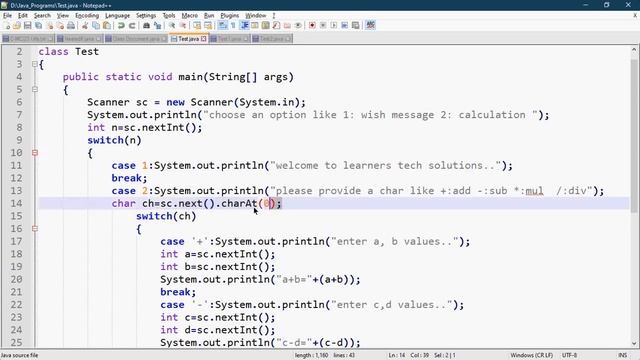 Java Tutorial | Session 14 | nested switch | sum of n numbers using for смотреть онлайн