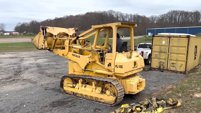 Fiat Allis FL-10C Crawler Loader - Iron Auction Company смотреть онлайн