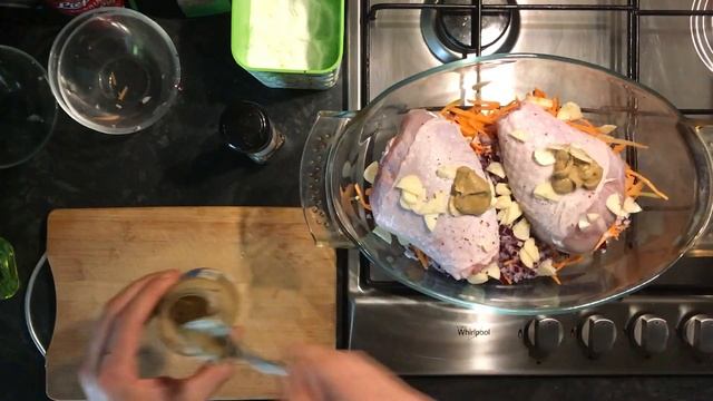 Как приготовить голень индейки в баклажанах и брокколи / Как приготовить индейку смотреть онлайн