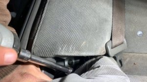 How to Remove Rear Seat Back Side Cushion Honda Civic 06-11