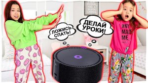 ЯНДЕКС АЛИСА СЛЕДИТ ЗА НАМИ, ПОКА РОДИТЕЛЕЙ НЕТ ДОМА