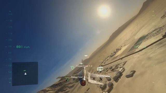 Tom Clancy's H.A.W.X. 2 Mission 1 смотреть онлайн