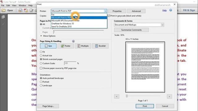 How to Convert Color PDF to Black & White смотреть онлайн