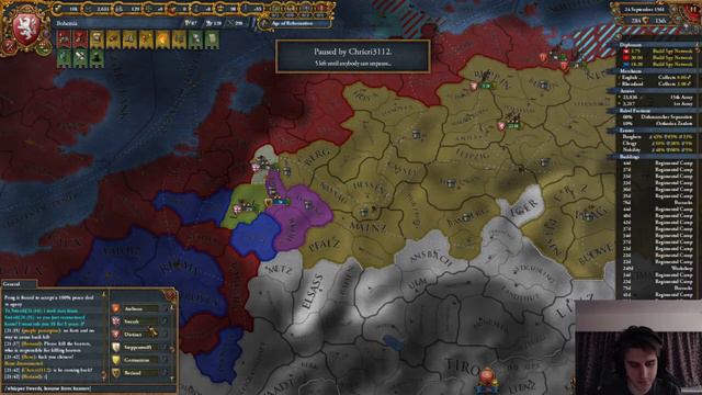 EU4 MP - EPP Weekday - Bohemia - Session 4 смотреть онлайн
