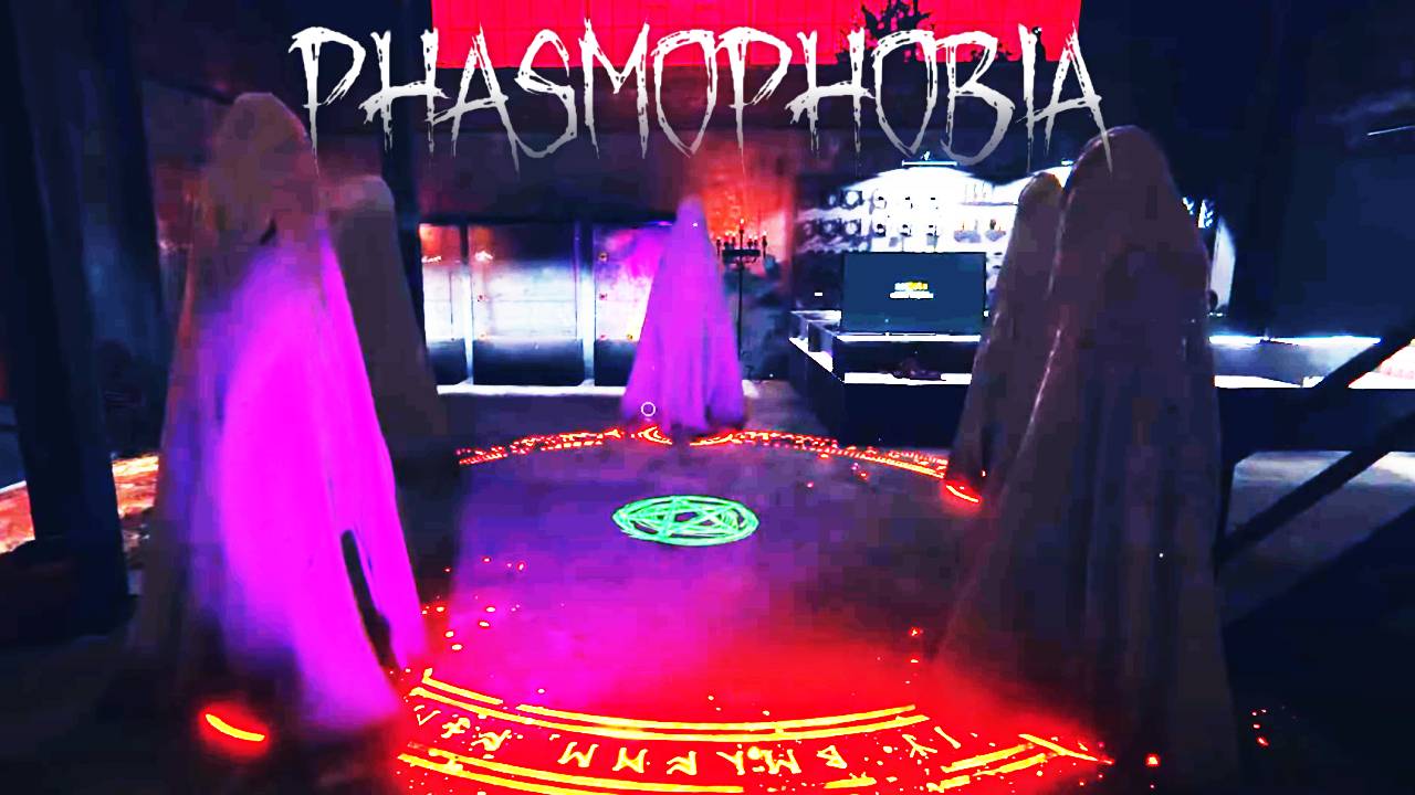 Любезный ПРИЗРАК. Phasmophobia. КООП. смотреть онлайн
