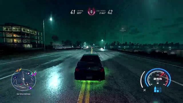 Need for Speed: Heat | Mitsubishi Lancer Evolution | Время суток: Ночь смотреть онлайн
