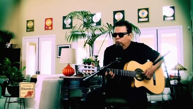 Cesar Rosas plays "Volver Volver" on his Left-Handed Alhambra Flamenco Guitar (model 7Fy CT E2) смотреть онлайн