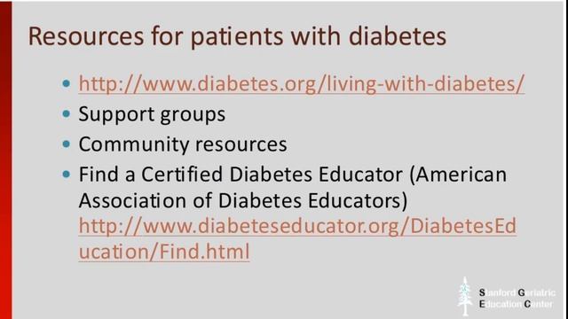 Best Practices in Health Education and Nutrition for Diverse Older Patients with Diabetes FEB 2012 смотреть онлайн
