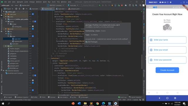 Build Online Quiz App using Flutter PHP and MySql - Alert Dialog #7 смотреть онлайн