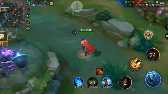 #Game # Liênquân Đẩy khắp map cùng supperman | Nhạt official смотреть онлайн