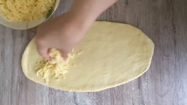Pide За 15 минут! Пиде с сыром на кефире