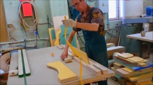 Обработка торцов дсп врезным кантом пвх