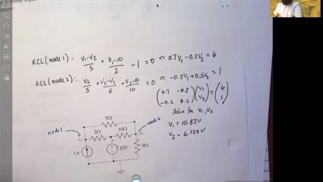 ECE 301 Section 3.0 (Node Voltage Analysis - Part 2) смотреть онлайн