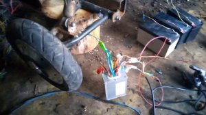 Контроллеры и ручка газа для трайка, проверка!