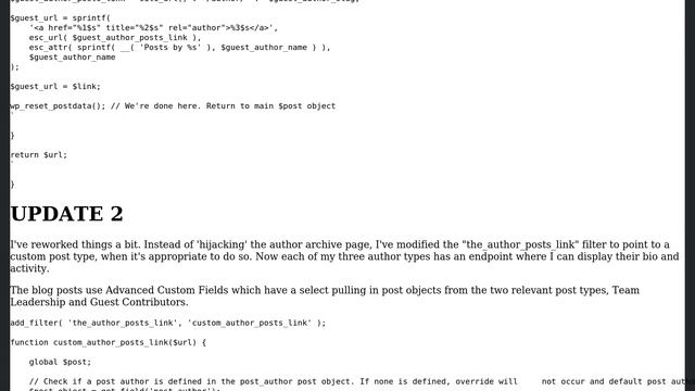 Wordpress: Guest Author - How to display posts on /author/ archive page (2 Solutions!!) смотреть онлайн