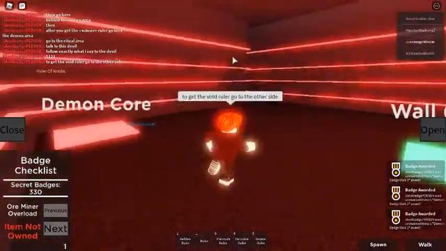 How to get the EXCLUSIVE RULER, SOUL RULER and VOID RULER in MANNER'S BADGE WALK! смотреть онлайн