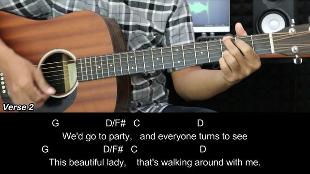 Wonderful Tonight - Eric Clapton | EASY Guitar Tutorial with Chords / Lyrics - Guitar Lessons смотреть онлайн