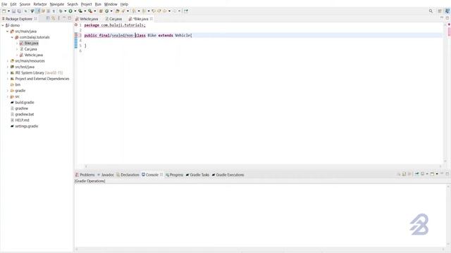 Java 15 Sealed Class- Demo with use case #java | balaji смотреть онлайн