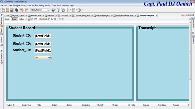 How to Create Student Database Management Systems using SQLite in Java NetBeans - Part 1 of 3 смотреть онлайн