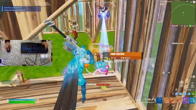 Razer black widow ASMR Fortnite 3V3V3V3 смотреть онлайн
