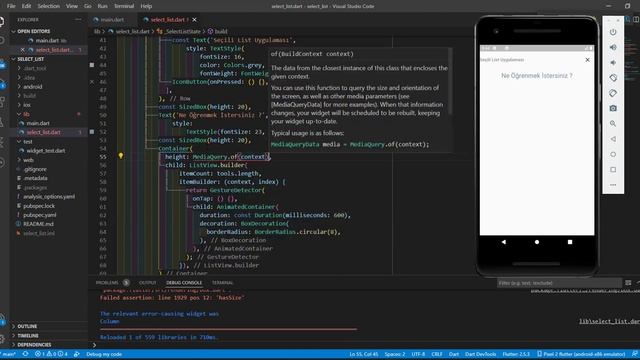 Flutter ui | Seçili Liste | Select List | With Png and Gif смотреть онлайн