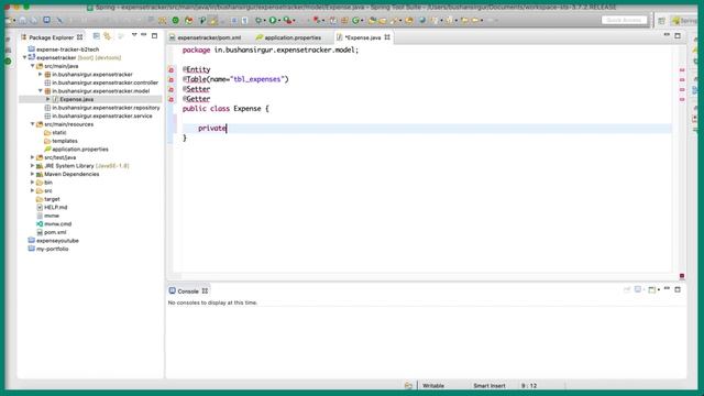 03 Angular 9 and Spring Boot CRUD Tutorial - Create model class and setup the database table смотреть онлайн