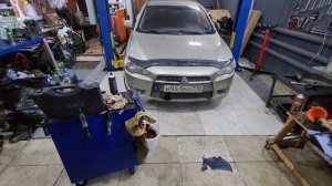 Замена Двигателя 1.5 акпп Лансер 10