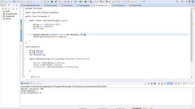 TRABALHANDO COM SUPPLIER NO JAVA. смотреть онлайн