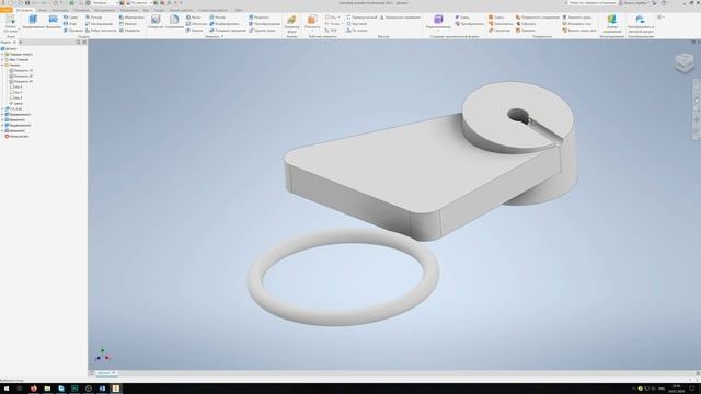 Основы Inventor |  4.1 Вспомогательные инструменты. Плоскости