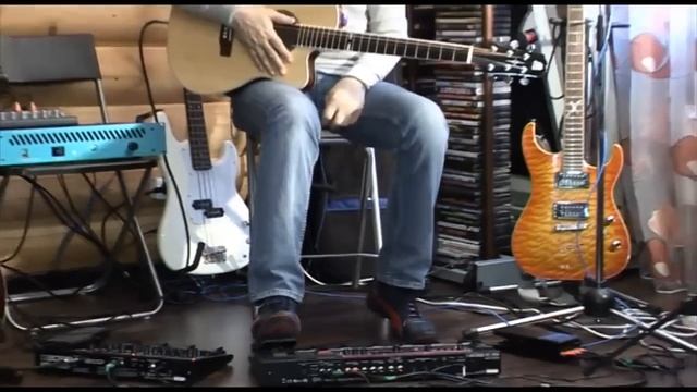 Человек-оркестр. Гитарный лупер Boss RC300 Loop Station смотреть онлайн