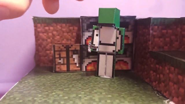 How To Make Paper Minecraft Speedrunner Vs 5 Hunters  . Minecraft Papercraft