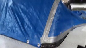 Транспортировочный тент на лодку,катер Прогресс за 200 р.