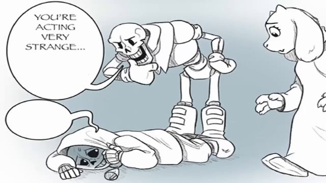 【Undertale Comic Dub】- Sick Day